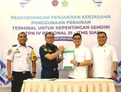 PTPN IV Regional III Kapalkan CPO Melalui Pelabuhan TUKS ITMS Siak