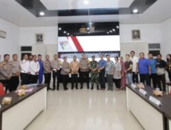 Persiapan PAM Imlek, Polres Sergai Gelar Rakor Lintas Sektoral