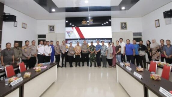 Persiapan PAM Imlek, Polres Sergai Gelar Rakor Lintas Sektoral