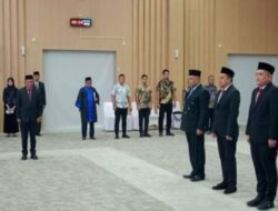 Pj Bupati Batu Bara Angkat Empat Plt Jadi Pejabat Definitif