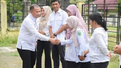Pj Walikota Kunjungi BPBD dan Dispora Padangsidimpuan