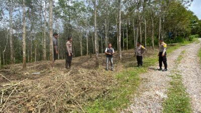 Polres Pakpak Bharat Cek Lokasi Penanaman 1 Juta Hektare Bibit Jagung