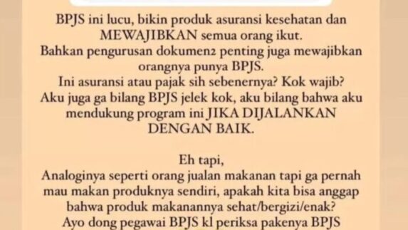 Viral, Masyarakat Diwajibkan Pakai BPJS Tapi Pegawainya “Difasilitasi” Asuransi Swasta
