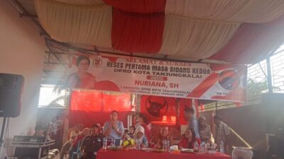 Anggota DPRD Tanjungbalai Nuriana Silaban Laksanakan Reses