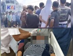 Dianggap Membahayakan, Warga Batu Bara Blokir Lintasan KA