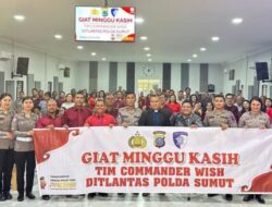 Ditlantas Polda Sumut Gelar “Minggu Kasih” di Gereja GBI Home Tanjung Morawa