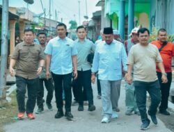 Heri Wahyudi Bersama Bupati Batu Bara Terpilih Kunjungi dan Santuni Korban Kebakaran