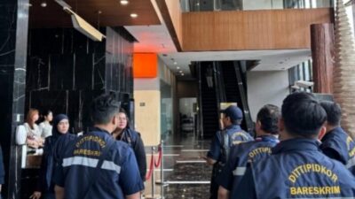 Polisi Geledah HK Tower Terkait Dugaan Korupsi Pekerjaan Konstruksi