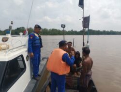 Sat Polairud Polres Tanjungbalai Periksa Kapal Tanpa Nama