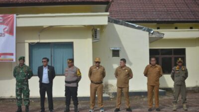 Sekda Pakpak Bharat Ikuti Apel Gelar Pasukan Ops Keselamatan Toba 2025