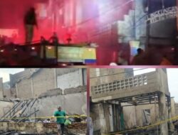 Tiga Unit Rumah Warga Batu Bara Diamuk Si Jago Merah