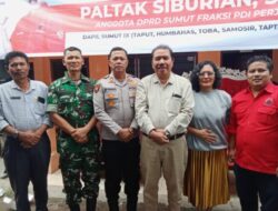 Anggota DPRD Sumut Dapil IX Paltak Siburian Reses di Muara