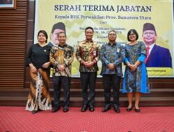 Bupati Humbahas Hadiri Sertijab Kepala BPK RI Perwakilan Sumut