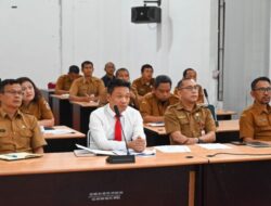Bupati Humbahas Ikuti Rakor Pengendalian Inflasi 2025