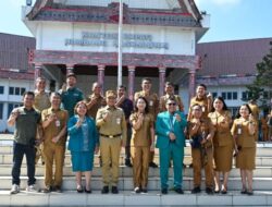 Bupati Humbahas Pimpin Apel Gabungan Lintas OPD