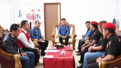Bupati Humbahas Sambut Kunjungan Empat Perwakilan Lembaga