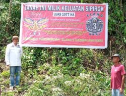 Elang Tiga Hambalang Minta Bupati Tapsel Selesaikan Sengketa Lahan PLTA Simarboru
