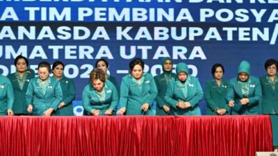 Erma Oloan P Nababan Dilantik Jadi Ketua TP PKK Humbahas