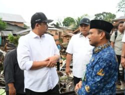 Gubernur Sumut Tinjau Banjir di Padangsidimpuan