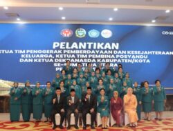 Kahiyang Ayu Lantik Ketua TP PKK Pakpak Bharat 2025-2030