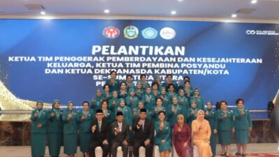 Kahiyang Ayu Lantik Ketua TP PKK Pakpak Bharat 2025-2030