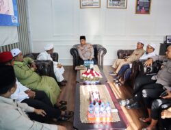 Kapolres Padangsidimpuan Terima Kunjungan Ustadz Bahas Da’i Kamtibmas