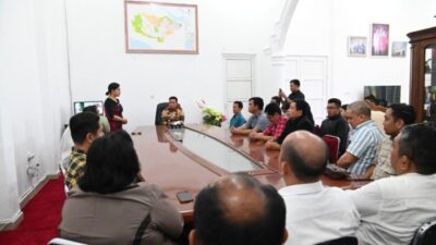 Keluarga Besar RSUD Doloksanggul Audiensi ke Bupati Humbahas