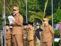 Walikota Tanjungbalai Mahyaruddin Pimpin Apel Perdana