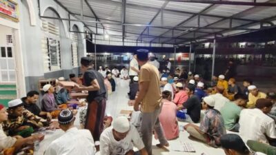 Petugas dan WBP Lapas Padangsidimpuan Gelar Bukber