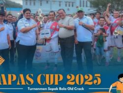 Plh Walikota Padangsidimpuan Tutup Turnamen Old Crack Lapas Cup