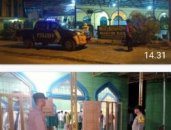 Polresta Deli Serdang Amankan Pelaksanaan Sholat Tarawih