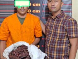 Polsek Stabat Ringkus Terduga Pelaku Pencuri Kabel Las