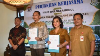 RSUD Doloksanggul dan Kejari Humbahas Tandatangani Kerjasama