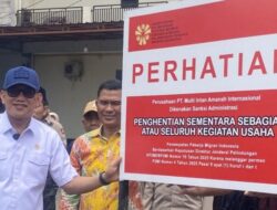 Tak Kunjung Berangkatkan PMI, PT Multi Intan Amanah Disegel