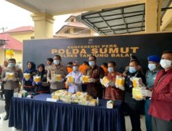 Wakil Walikota Tanjungbalai Hadiri Pemusnahan Barang Bukti Narkoba