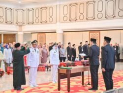 Walikota Padangsidimpuan Hadiri Pelantikan Bupati dan Wabup Madina