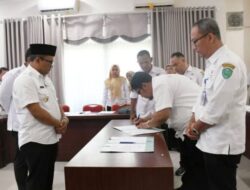 Walikota Padangsidimpuan Pimpin Penandatanganan Kinerja Tahun 2025