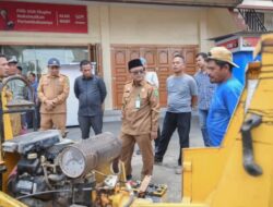 Walikota Padangsidimpuan Tinjau Perbaikan Jalan