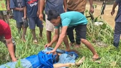 Warga Padangsidimpuan Digegerkan Penemuan Mayat Pria di Sungai