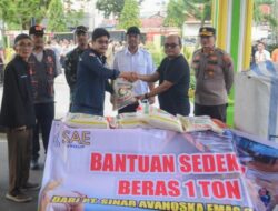 Walikota Padangsidimpuan Terima Bantuan Korban Banjir dan Longsor