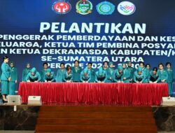 Murni Gus Irawan Dilantik Jadi Ketua TP PKK Tapsel 2025-2030