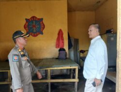 Wabup Pakpak Bharat Periksa Kesiapan Personil dan Armada Damkar