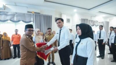 43 CPNS Terima SK Pengangkatan dari Walikota Padangsidimpuan