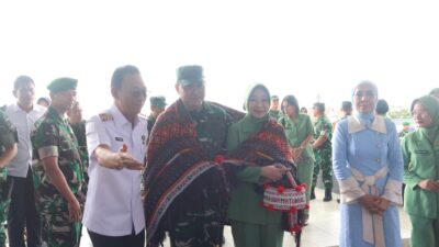 Bupati Tapsel Sambut Kunker Pangdam I/BB Mayjen Rio Firdianto