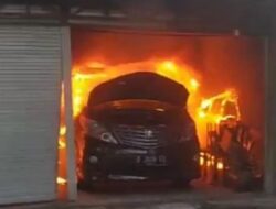 Garasi Milik Eks Anggota DPR Terbakar, 7 Unit Mobil Mewah Hangus