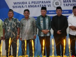 Hadiri Wisuda MAN IC, Wabup Tapsel: Jangan Puas Diri
