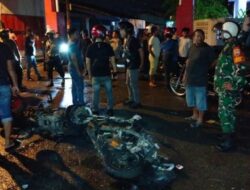 Kenderaan Dinas Polisi Dibakar Saat Gerebek Sarang Narkoba di Medan