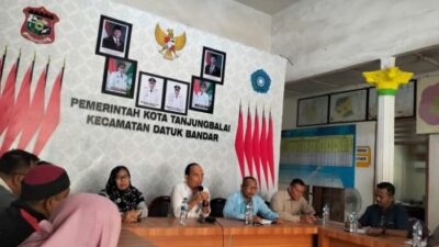 Pemko Tanjungbalai Gelar Rapat Penanganan Banjir