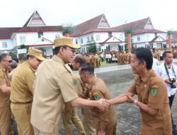 Pimpin Apel Gabungan, Bupati Ganti Jargon Jadi ‘Tapsel Disiplin’