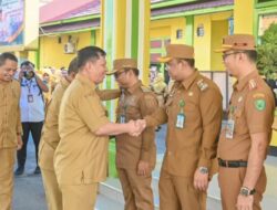 Walikota Padangsidimpuan Pimpin Apel Gabungan